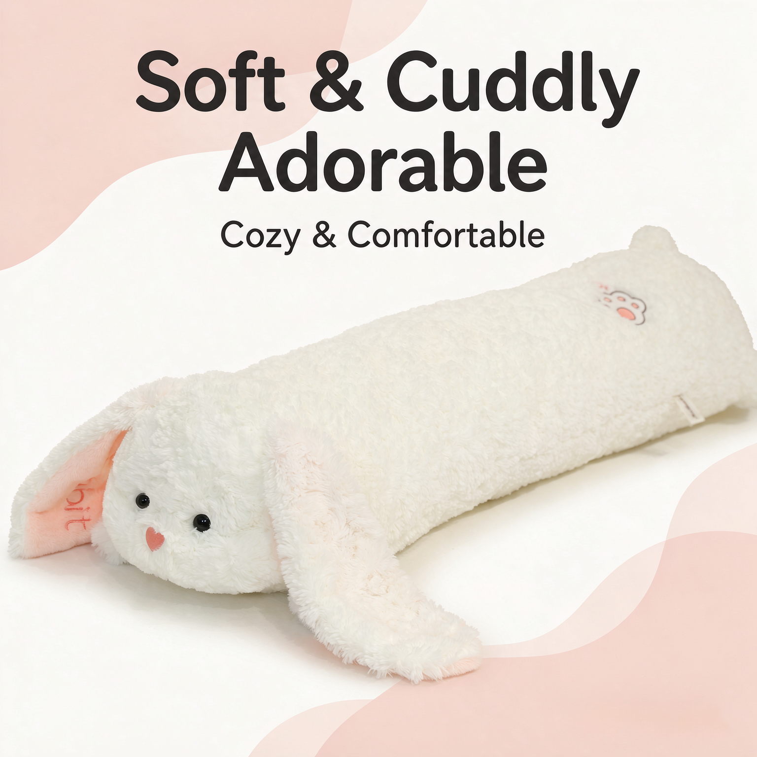 Long throw pillow