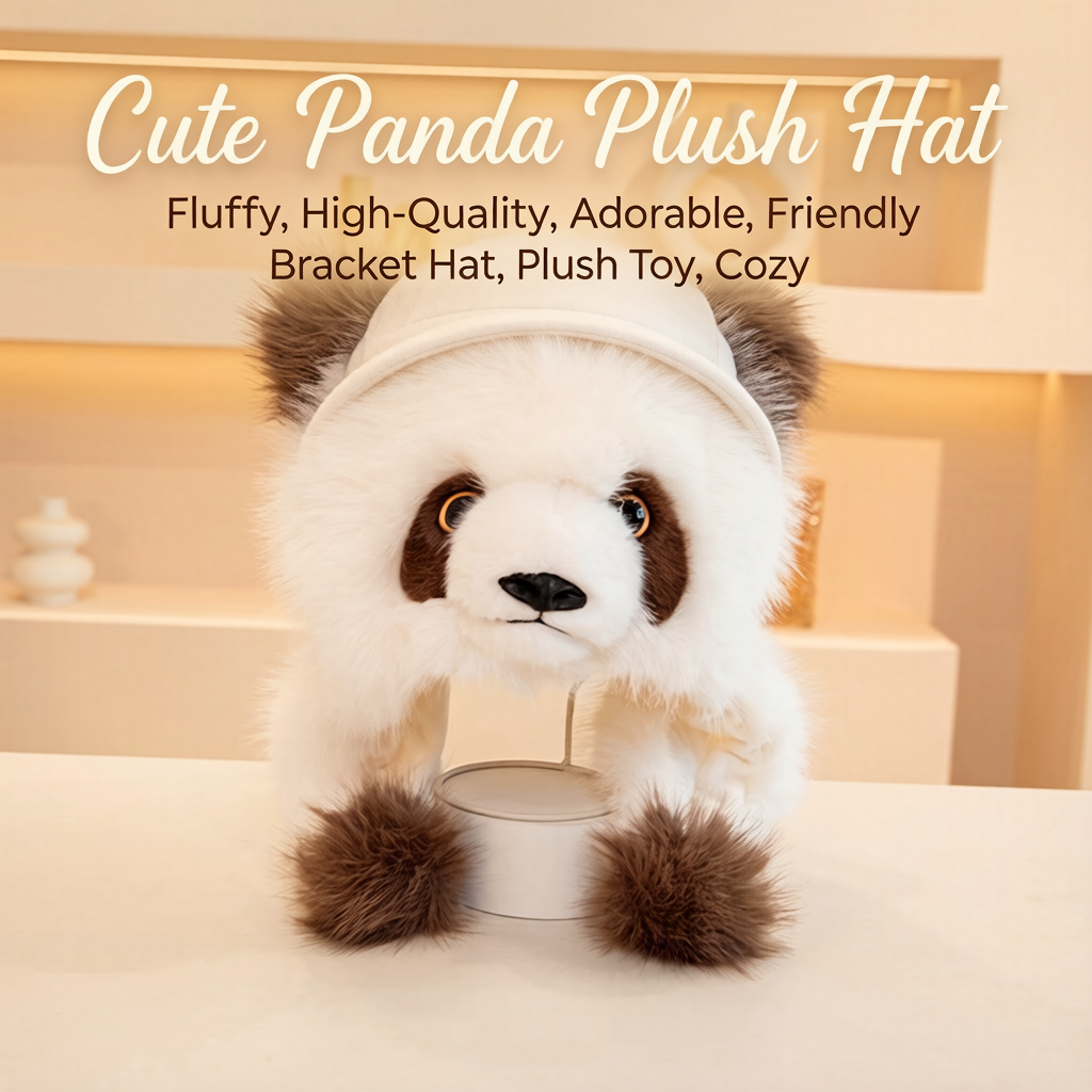 Parent-child panda hat