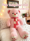 Pink Scarf Bear