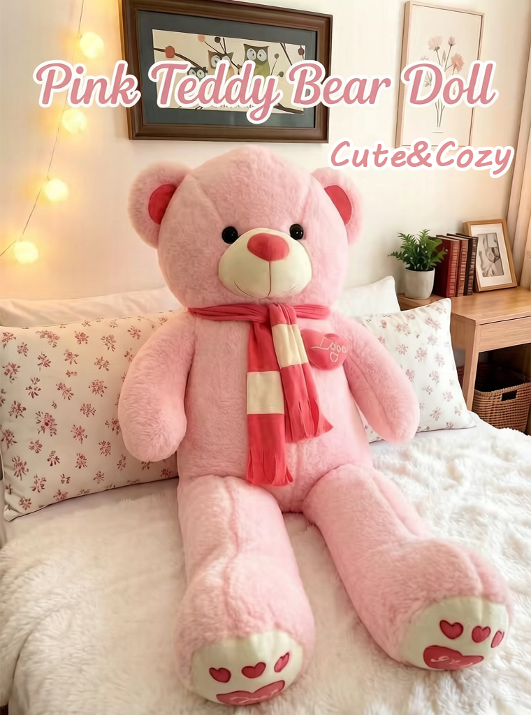 Pink Scarf Bear